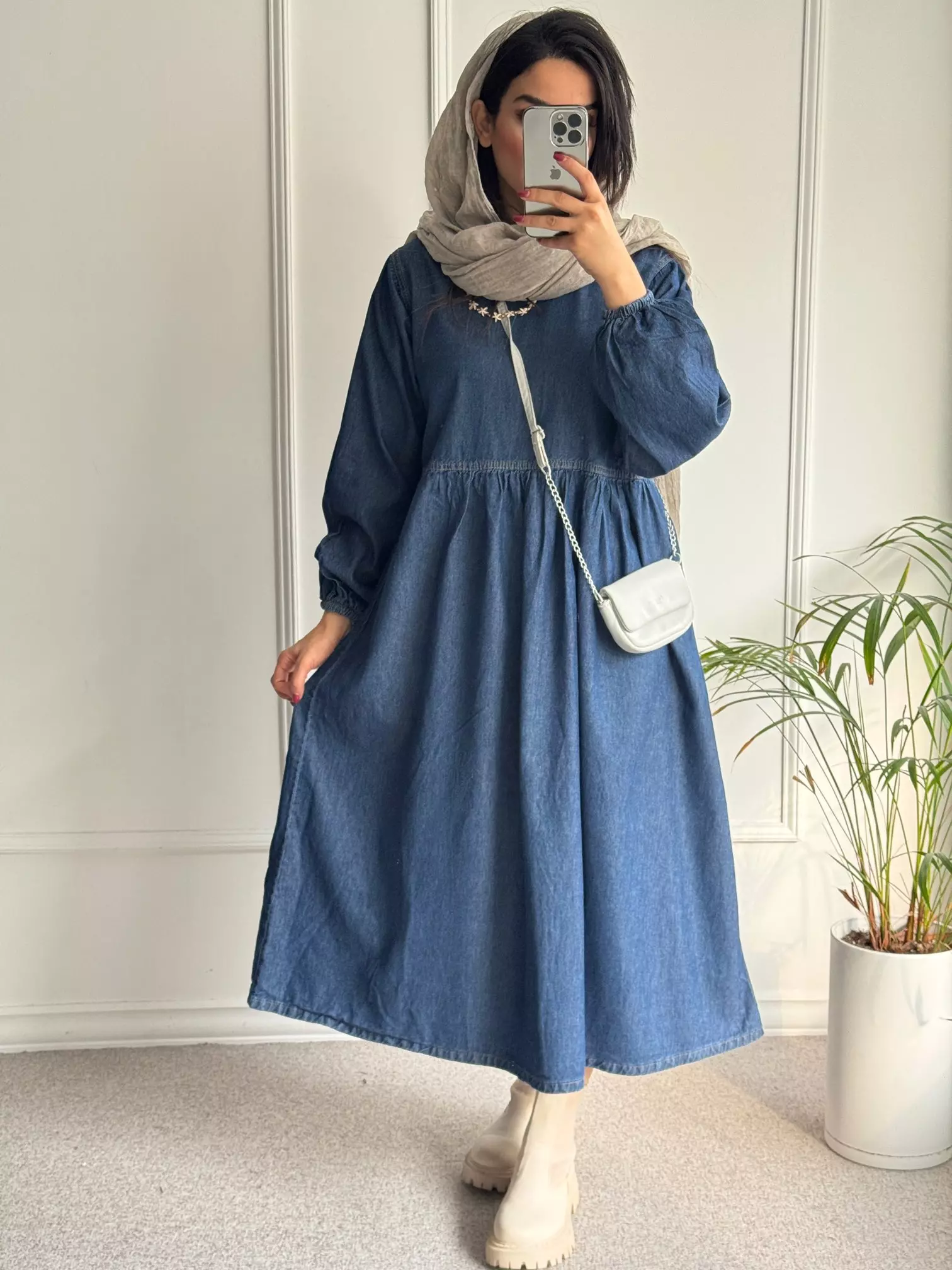 پیراهن جین درسا